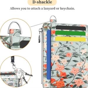 Floral Card Holder with D-Shackle